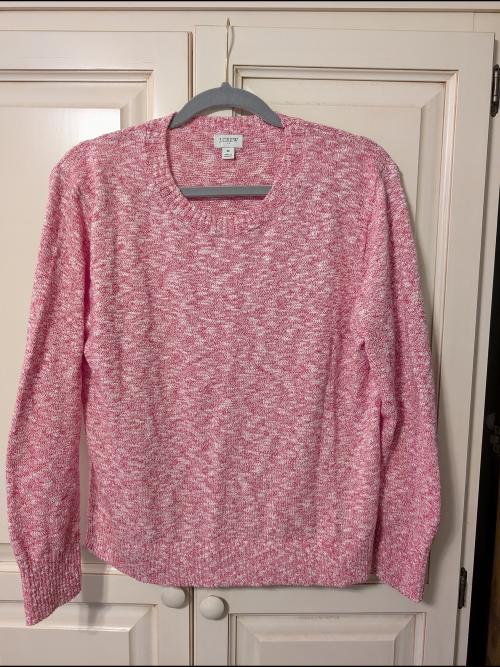 J. Crew Pink Beach Sweater NWOT